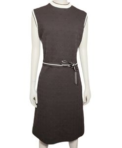 Barnsville Womens L 1970's Dress Sleeveless Poly